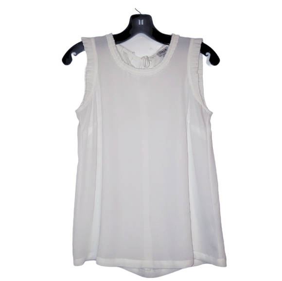 J.Crew Semi Sheer Sleeveless Blouse - Picture 1 of 5